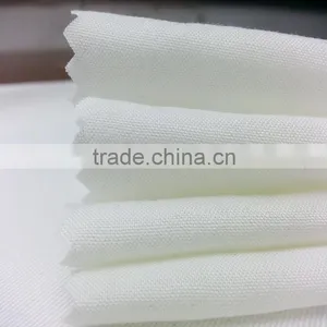 2016 Xiangsheng 30s Cotton/rayon Plain Dyeing Woven Pure White Tabby Fabric thumbnail-6