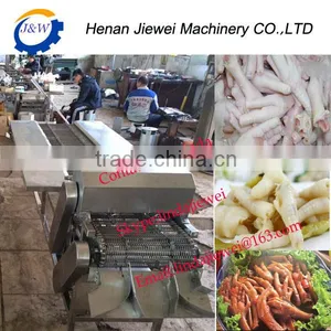 High Efficiency Chicken Feet Cutting Machine /chicken Feet Cleaning Machine/ Chicken Feet Machine thumbnail-5