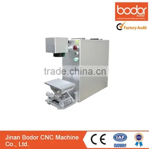 Factory Price! 20w Portable Fiber Laser Marking Machine 2 Years Warranty ISO CE FDA BV SGS TUV thumbnail-1