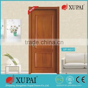 Varnish Surface Door for EU / Exporting Chinese Door Supplier / Composite Wooden Door Teak Wood Veneer thumbnail-1