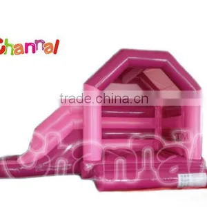 Mini Purple Commercial Inflatable Kids Combo Jumping Castle for Sale thumbnail-1