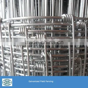 Hot Dipped Galvanized Wire 12 1/2 48"x100' Non Climb Field Fence for Grassland Fence thumbnail-1