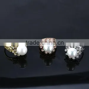 2013 NEW Design Wedding Rings & 18K Gold Plated Design Rings thumbnail-1
