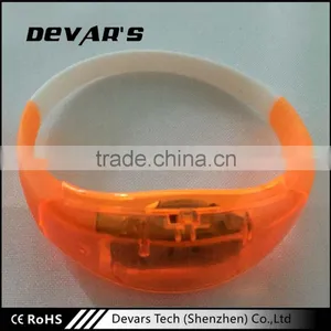 Cheap Custom Logo Party City Customized PVC Lighted Wristbands Supplier's Choice thumbnail-2