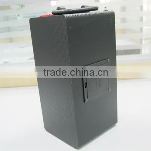 Stereo Handle Wooden Music Speaker With Remote Control thumbnail-4