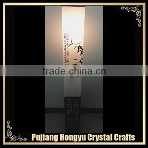 Oriental Penmanship Floor Lamp thumbnail-1