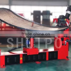 No Template Irregular Dished Head Folding Machine thumbnail-2