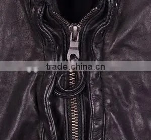 MEN HORSE LEATHER WASHING JACKET thumbnail-3