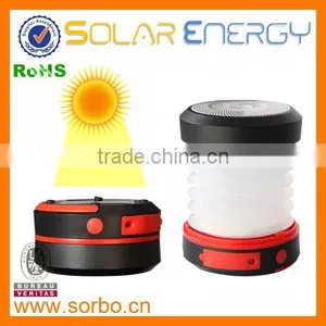 Promotional Cheap Small Compact Collapsible Solar Lantern thumbnail-1