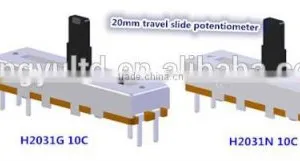 3 Pin Potentiometer Slide Potentiometer 20mm Travel Length thumbnail-5