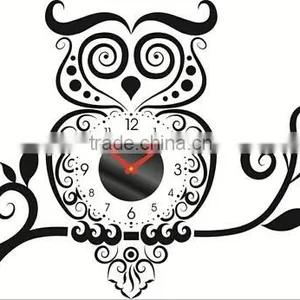Delegant Self Adhesive Vinyl Wall Clock Sticker thumbnail-1