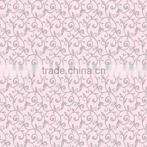 Leaf Pattern Anti-static Wallpaper With High Quality thumbnail-1