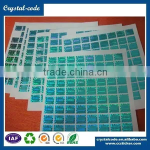 Custom Label Printing Hologram Overlay Hologram Label Sticker Hologram Secure Label thumbnail-3