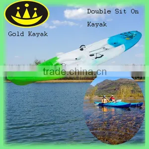 Roto Mould Tandem Kayak for Double Persons Fishing thumbnail-1