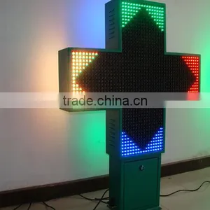 P16 LED Cross Sign Dedicated for Hospital Clinic Pharmacy thumbnail-4