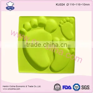 LFGB Standard 3d Footprint Fondant Tools Silicone Mold thumbnail-3