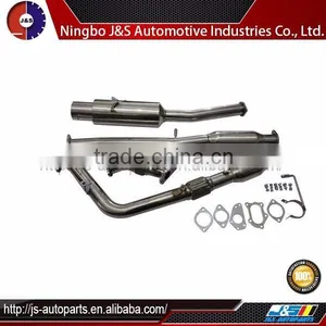 Stainless Steel Exhaust CATBACK for SUBARU WRX 02-07 TURBO thumbnail-1