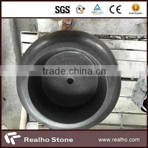 Absolute Black Granite Stone Handbasin thumbnail-3