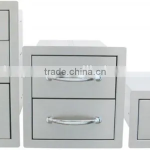 Icegreen Office Use Stainless Steel Storage Cabinet With Flush Triple Access Drawer thumbnail-6