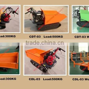 Small Farm Garden Crawler Track Cart , CE / ISO / SGS , Model: CDT03 thumbnail-6