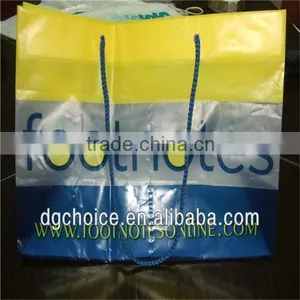 China Factory Ecofriendly Colorful 60 Micron Custom Plastic Shopping Bag thumbnail-1