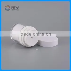New Design Various 50ml Round Cosmetic Airless Pump Bottle thumbnail-3