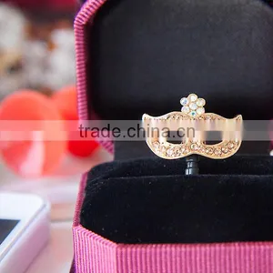 Rhinestone Dust Plug Luxurious Crown Earphone Dust,promotion Gift A108 thumbnail-3