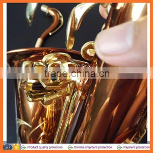 Professional Tenor Saxophone Dark Gold Saxophone/coffe Gold Saxophone thumbnail-3