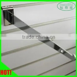 Chrome Shelf Bracket for Wall Slats thumbnail-1