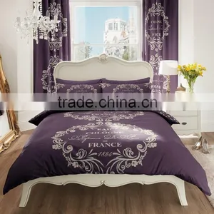 SUPER KING SIZE DUVET COVER SET (SATIN)-4 PCS thumbnail-1