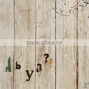 2015 New Wooden Design Cheap Vinyl Wallpaper From China thumbnail-4