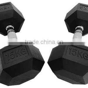 Wholesale Aerobic Hexagon Hex Dumbell With Logo Printed thumbnail-3