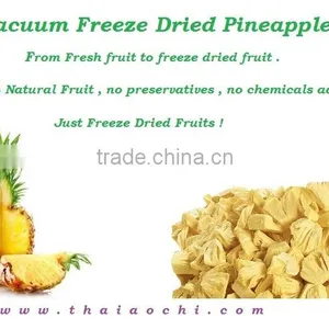 Thailand Dried Fruit - Vacuum Freeze Dried Pineapple Bulks " Sapalot " [ High Quality Dried Fruit Snack From Thailand ] thumbnail-4