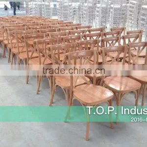 Beech Natural Crossback Chairs thumbnail-6
