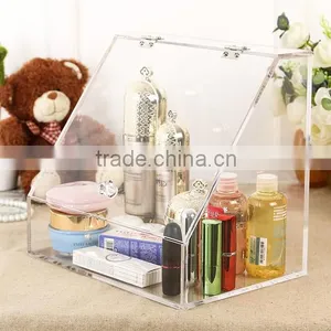 Clear Acrylic Organizer for Cosmetics thumbnail-1