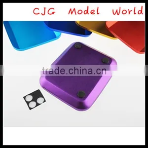 RC CAR ALUMINIUM SCREW TRAY WITH MAGNETIC PAD thumbnail-1
