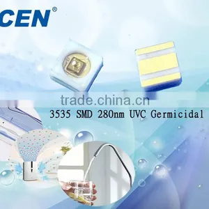 Wholesale High Quality 0.5-2.2mW 3535 SMD Type 280nm Uvc Led for Water Sterilization thumbnail-1