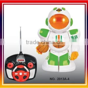 Remote Control Robot,4CH RC Robot With Auto +Music+Light thumbnail-1