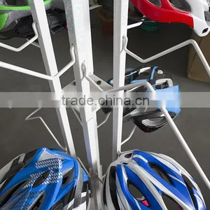 Factory Custom Floor Safety Helmet Display Rack,hat Display Rack for Retail Store thumbnail-3