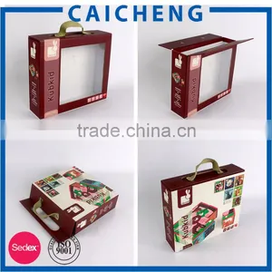 Customized Design Art Paper+white Corrugated Packaging Box for Toy thumbnail-6