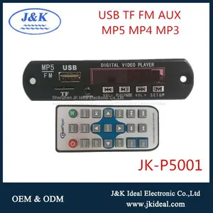 FM Radio Usb Mini sd Car Mp3 Mp4 Mp5 Video Player Module thumbnail-3