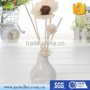 Custom Printed Europe Polygon Ceramic Cowl Reed Diffuser With Rose Smell thumbnail-5