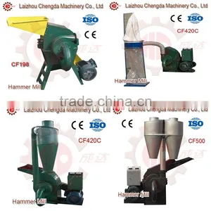 Large Capacity Diesel Wood Hammer Mill Crusher for Sale thumbnail-6