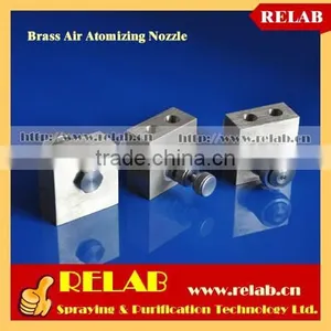 Lubricating and Spraying Water Siphon Air Atomizing Nozzle thumbnail-1