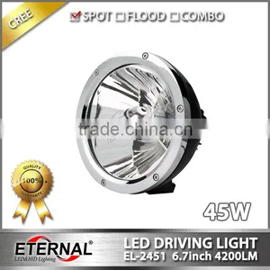 45W 4x4 High Power Offroad Jeep SUV ATV Car Led Work Light Driving Spot Beam Lamp thumbnail-1