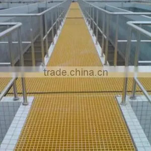Glass Fiber Reinforced Plastic Walkway Grating/FRP Composite Mould Grating thumbnail-4