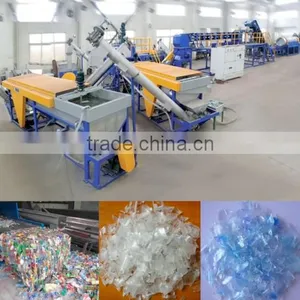Plastic Bottle Textile Recycling Machine Crusher Washing Extruding Line thumbnail-2