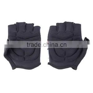 Cool Change Shock-absorbing Foam Pad Half Finger Breathable Sports Golves For Cycling Climbing Camping 2 Colors thumbnail-3
