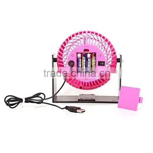 LED Promotional USB Mini Camping Battery Fan thumbnail-5