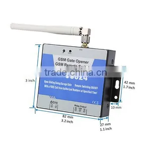 GSM Relay Remote Switch Access Controller GSM Gate Opener RTU5024 thumbnail-2
